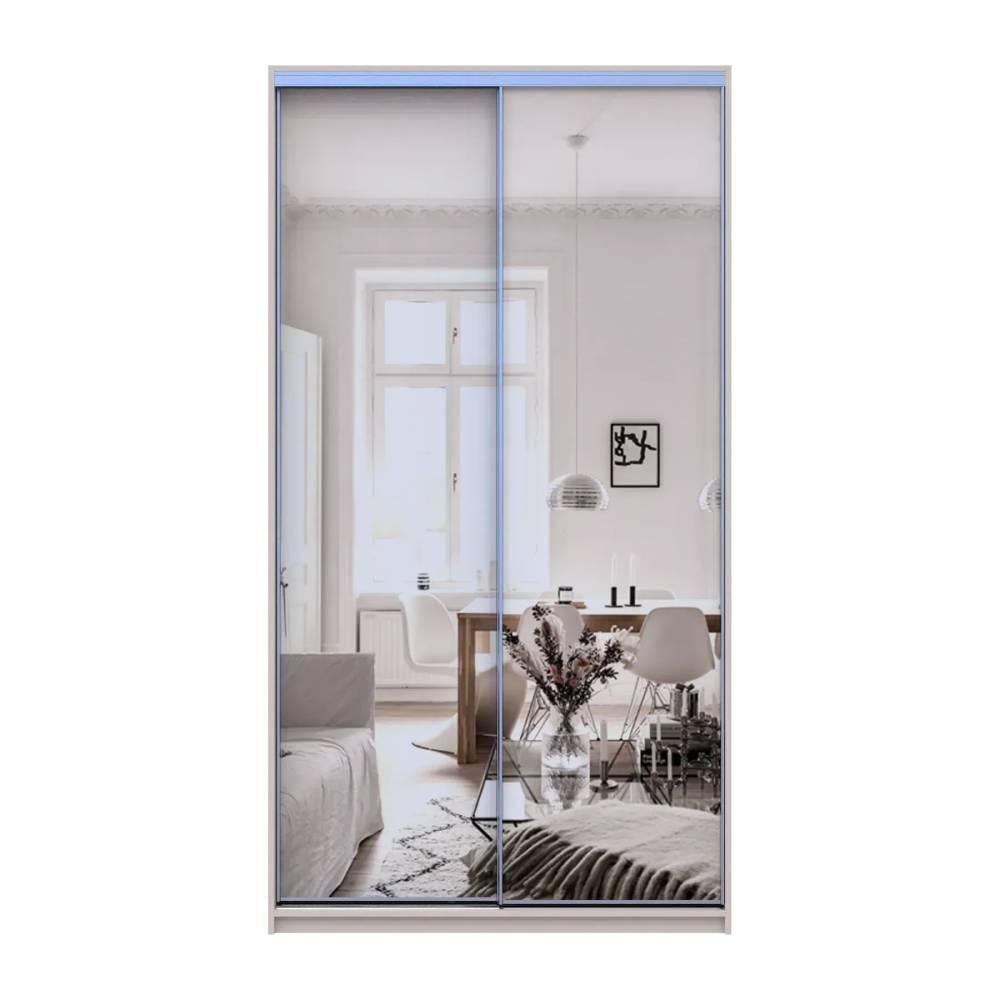 Шкаф-купе Doros Сити Лайт 2 зеркала 120х45х225 см Кашемир (80736344)