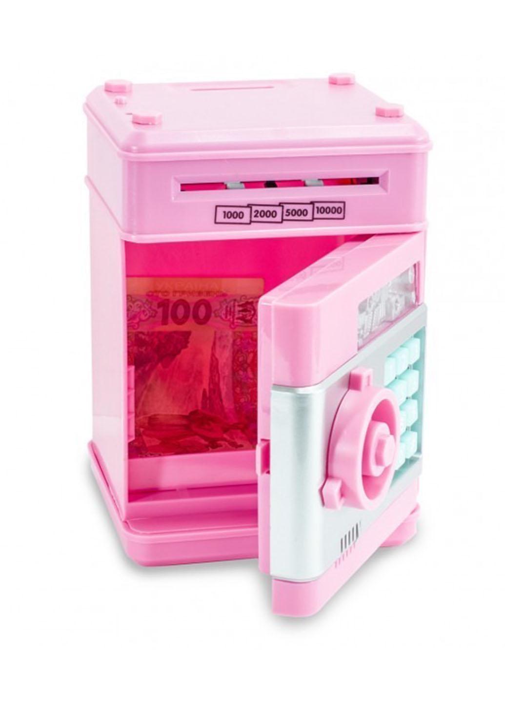 Копилка-сейф электронная Good Idea Number Bank 881506 с кодовым замком Розовый (881506МА)
