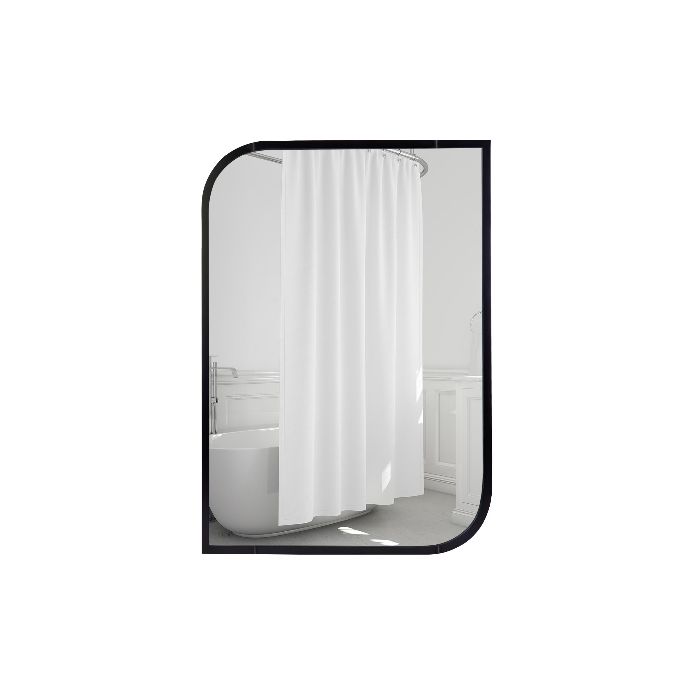 Зеркало Qtap Scorpio 490х700 Black (QT1478FL8130AB)