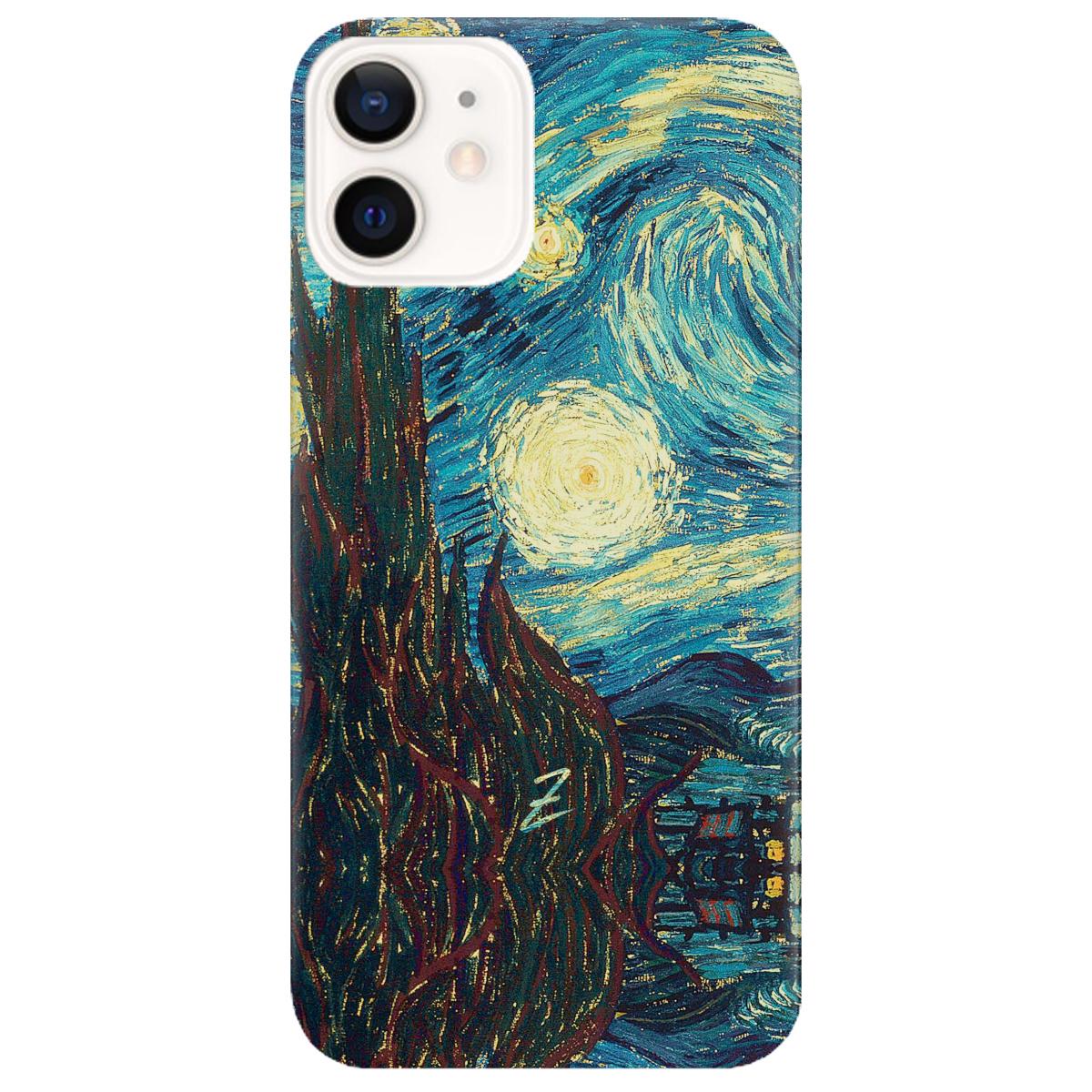 Силіконовий чохол Zorrov для Apple iPhone 12 - Starry Night (14070040082087012)