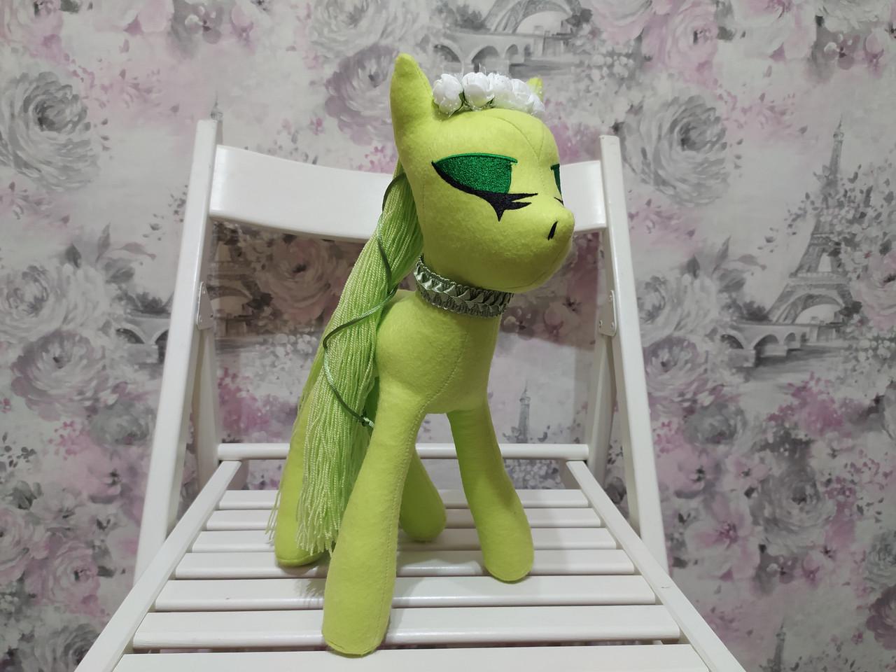 Мягкая игрушка Пони фетровая 35 см (03902) - фото 6 Мягкая игрушка Пони фетровая 35 см (03902) - фото 6