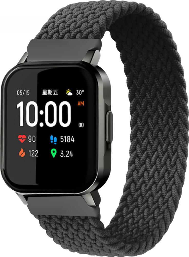 Ремешок Solo Loop для Haylou Smart Watch 2 (LS02) 135 мм Black (20969)