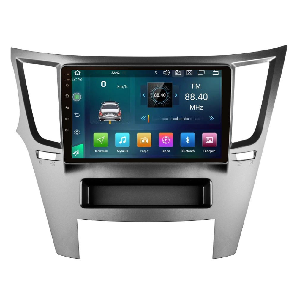 Магнитола штатная CYCLONE C9-007 DSP Carplay 4/64 GB 4G для Subaru Legacy 2009-2014 г. (AR-81572)