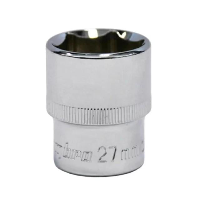 Головка накидная Ombra торцевая 6-гранная 1/2" 27 мм (21969)