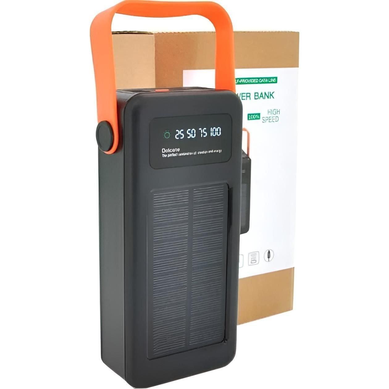 Повербанк с солнечной панелью JS-635CX 50000 mAh