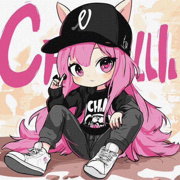 Картина по номерам Ideyka В стиле аниме 40x40 см (Id-KHO8623)