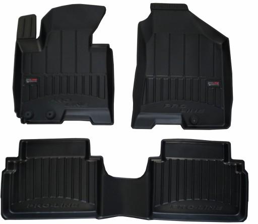 3D коврик в салон Frogum Proline Hyundai ix35/Tucson II 2009-2015 гумовий (3D409156)