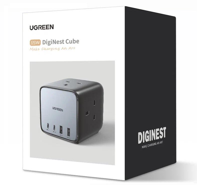 Зарядное устройство UGREEN CD268 DigiNest Cube 65 W Черный (49128) - фото 10