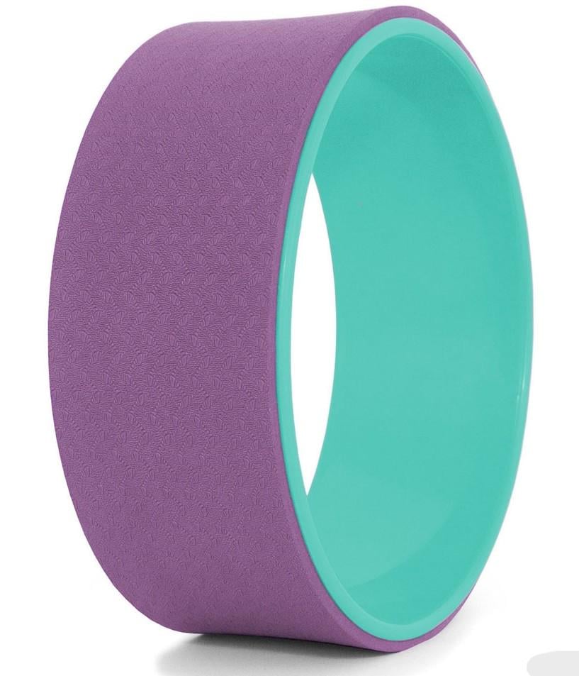 Колесо для фитнеса OSPORT Fit Wheel Yoga 31х13 см Розово-бирюзовый (MS 4197)