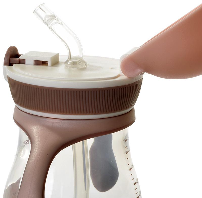 Бутылочка детская Fissman Babies Мурка с ручками 260 мл - фото 2 Бутылочка детская Fissman Babies Мурка с ручками 260 мл - фото 2