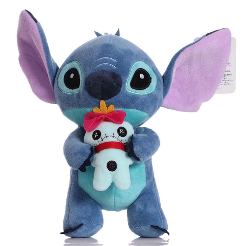 Мягкая игрушка Стич с куклой Чучая плюшевая 22 см (арт EPC9885M)