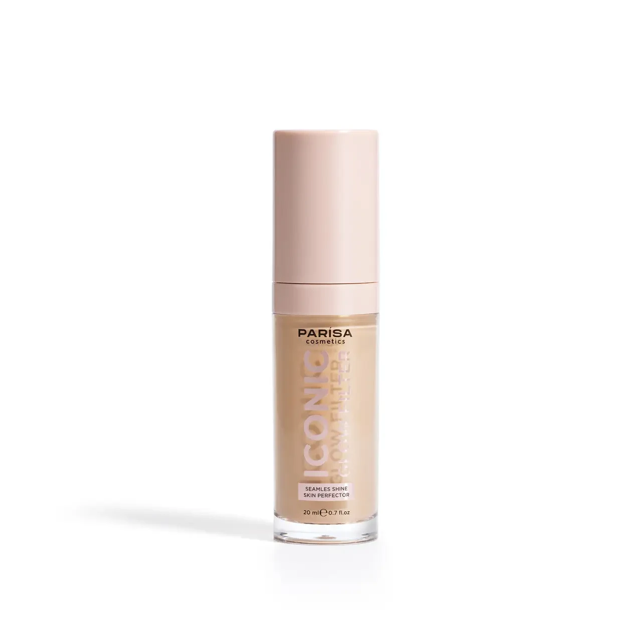 Тональная основа-флюид с эффектом сияния PARISA COSMETICS Iconic Glow Filter GFP2406 тон 604 Warm ivory - фото 1 Тональная основа-флюид с эффектом сияния PARISA COSMETICS Iconic Glow Filter GFP2406 тон 604 Warm ivory - фото 1