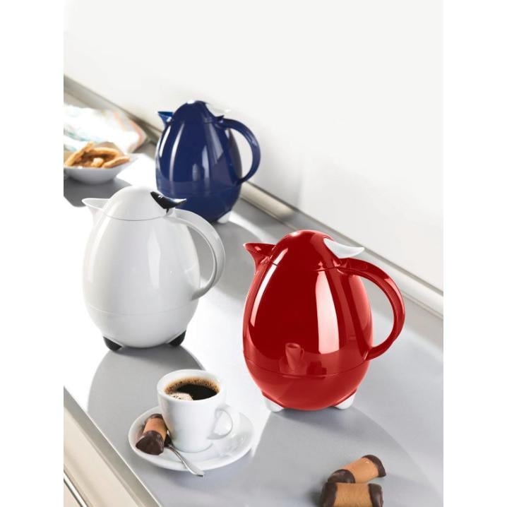 Термос-чайник Leifheit Columbus 1 л Темно-красный (28336) - фото 3 Термос-чайник Leifheit Columbus 1 л Темно-красный (28336) - фото 3