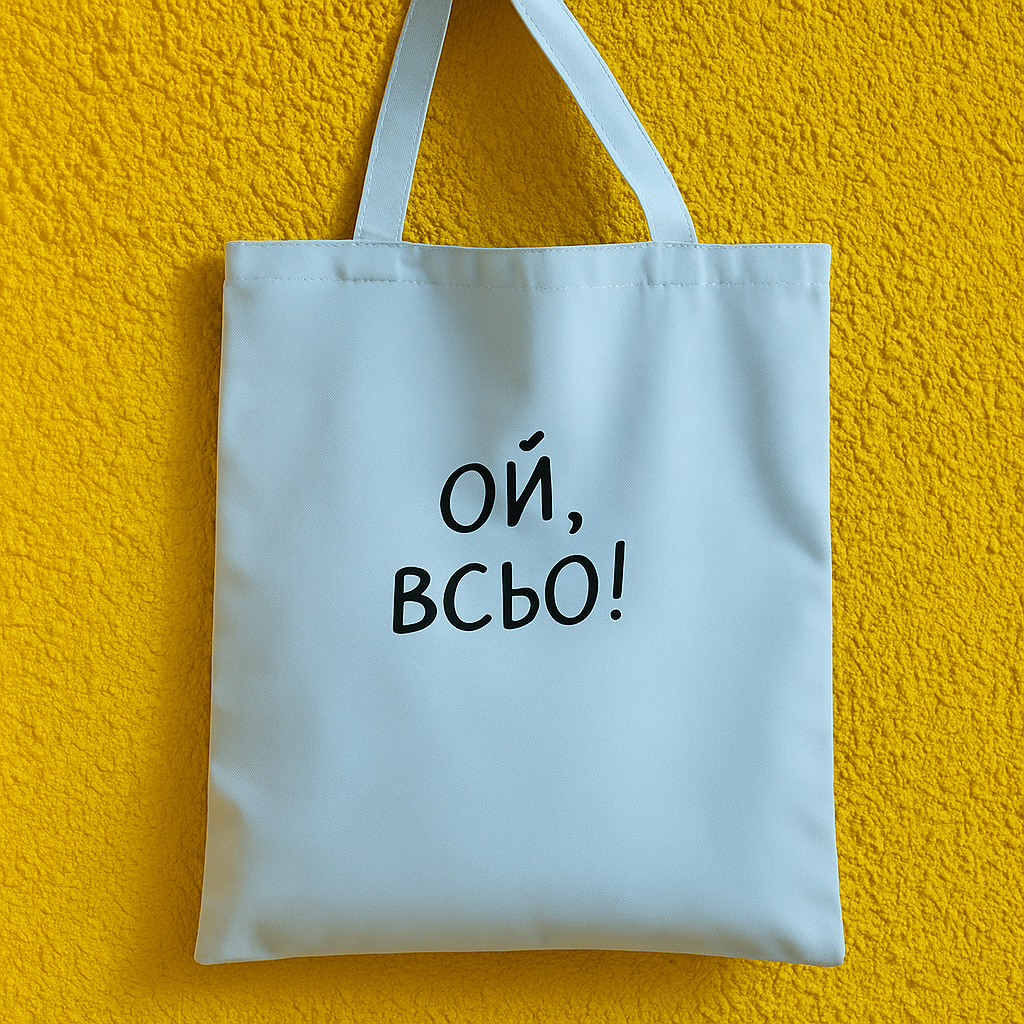 ЭКО-сумка Presentville Market "Ой, всьо" (KOTM 19I020)