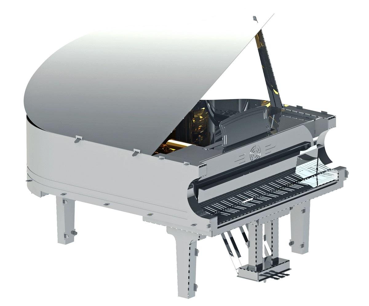 Конструктор METAL-TIME Grande Pianola MT011 колекційна модель (3029049) - фото 2 Конструктор METAL-TIME Grande Pianola MT011 колекційна модель (3029049) - фото 2