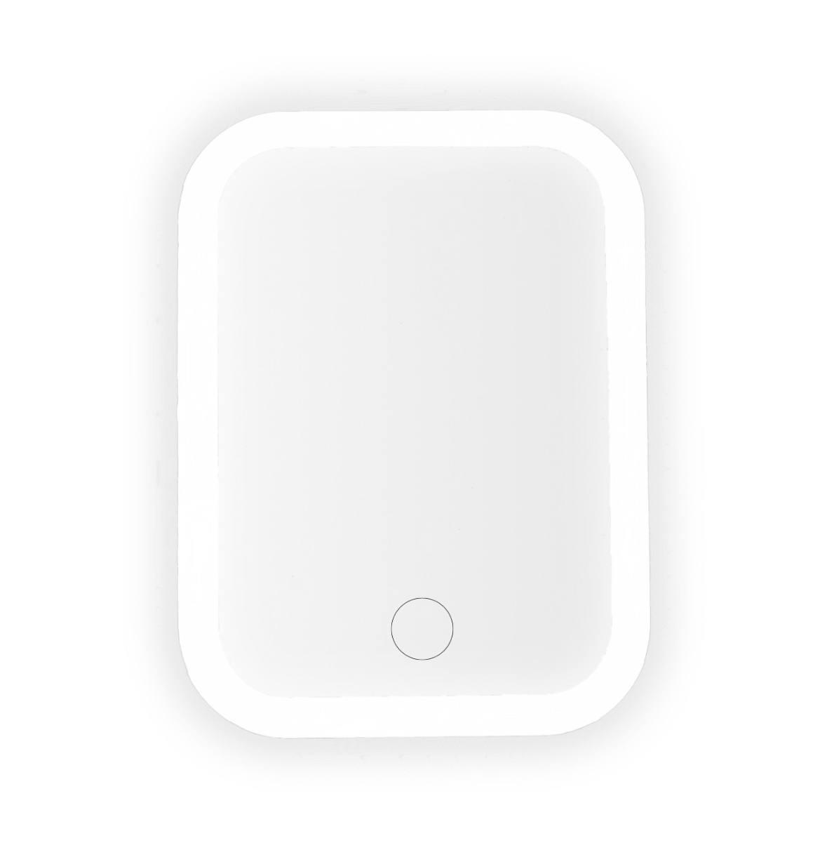 Косметическое зеркало для макияжа USB с LED подсветкой JG 002 Розовый (2e805afc) - фото 4 Косметическое зеркало для макияжа USB с LED подсветкой JG 002 Розовый (2e805afc) - фото 4