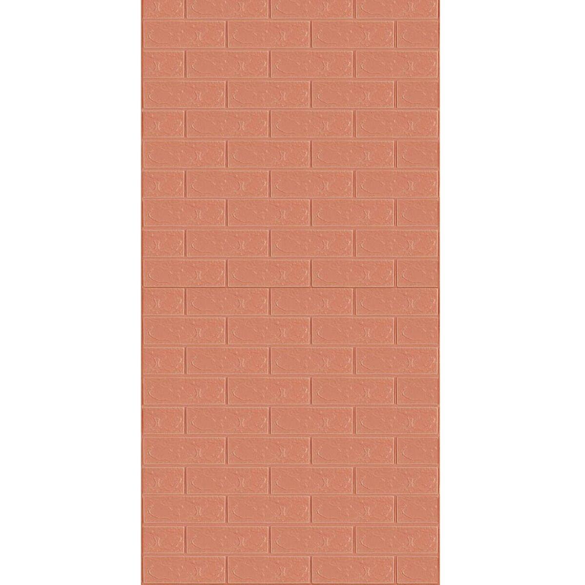 3D-панель стеновая самоклеящаяся Sticker Wall 3D 700x3080x3 мм Пудровый (3DPanda-2266)