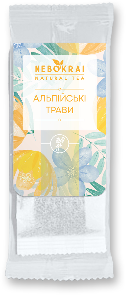 Чай NEBOKRAI Альпійські трави на чашку по 50 шт.