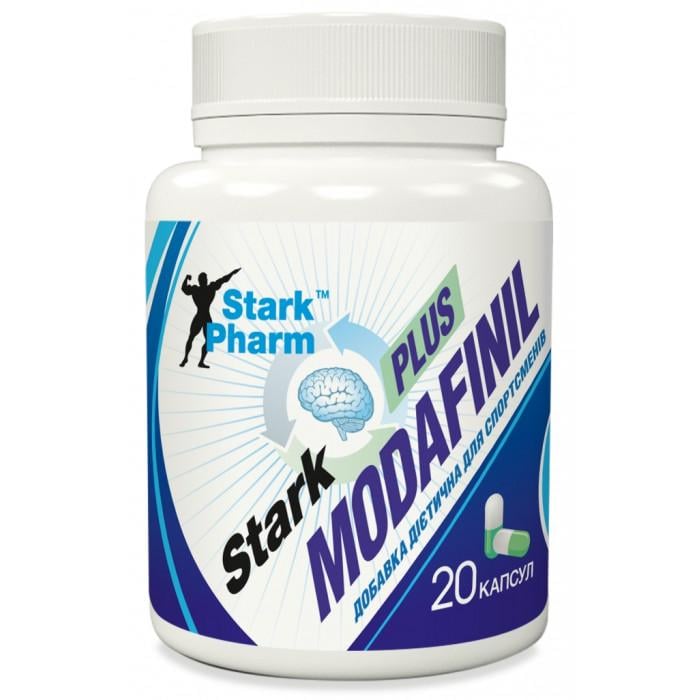 Модафініл Stark Pharm Modafinil PLUS 20 caps - фото 1
