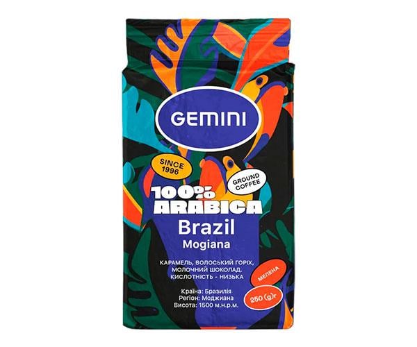 Кофе молотый Gemini Brazil 250 г (G1051020)