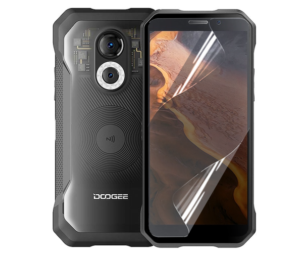 Протиударна гідрогелева плівка Hydrogel Film для Doogee S61 Pro, Transparent