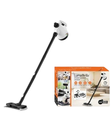 Отпариватель LumaBella LB-63029 с насадками 1200 Вт Белый (2769595767)