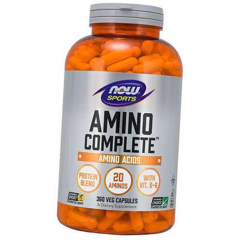 Комплекс амінокислот Now Foods Amino Complete 360 вег. Капс. (27128001) - фото 1