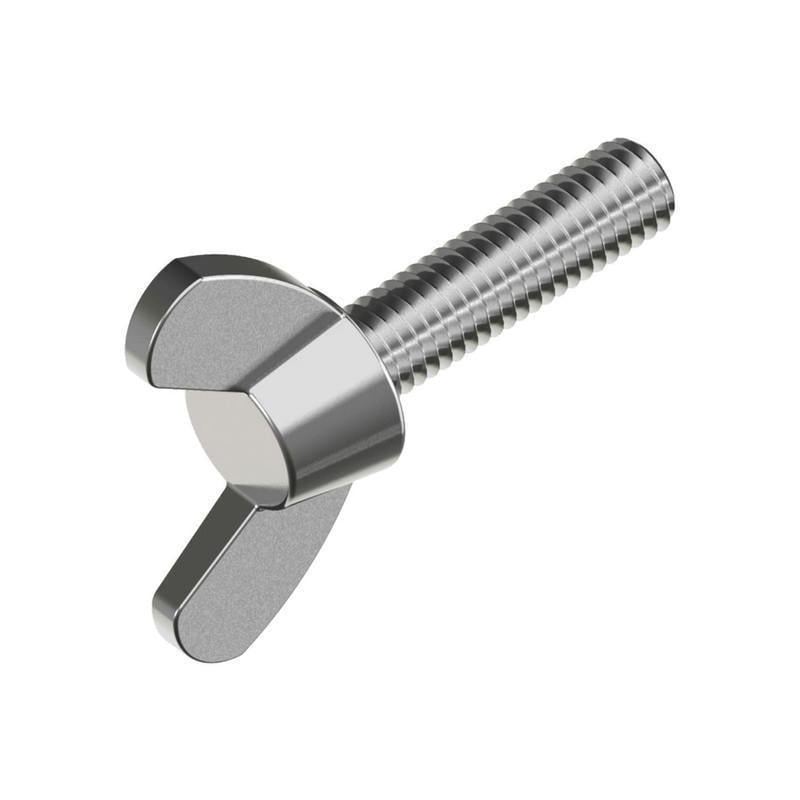 Гвинт баранцевий Metalvis М8х20 DIN316A сталь оцинкований повна різьба крок 1,25 50 шт. (5K20000005KO80202A)