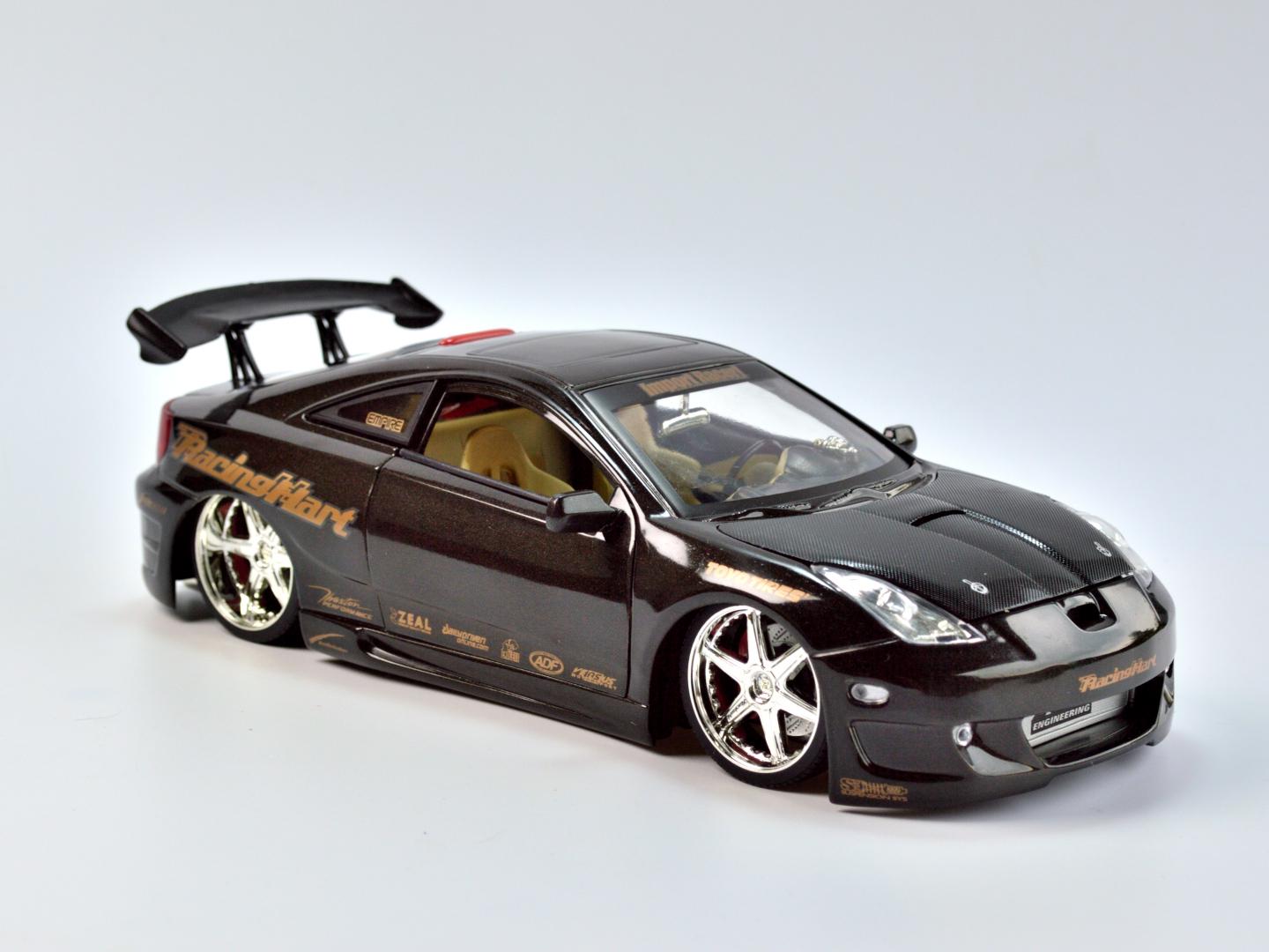 Модель автомобіля Jada Toys Toyota Celica Import Racer 1:18 Чорний (49)