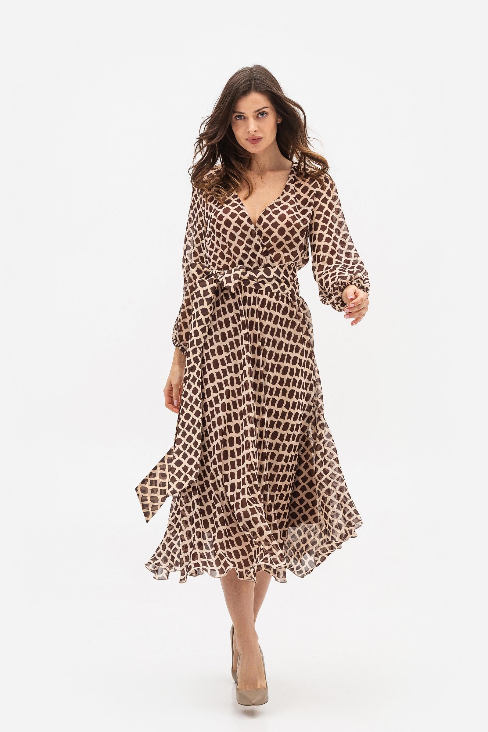 Сукня Lesia Талена 1 р. 48 Коричневий (153080000)