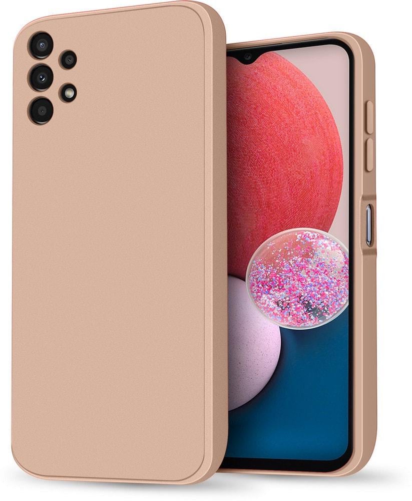 Силиконовый чехол HardCorner Samsung Galaxy A13 A135 (с микрофиброй) Powdery (35408-0C)