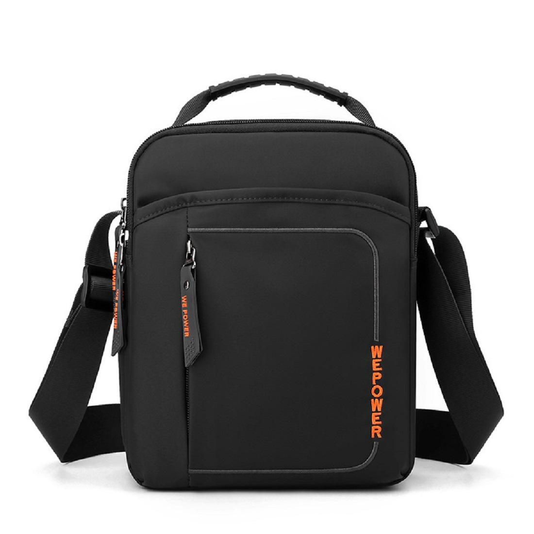 Мужская сумка с ручкой через плечо Royal Bag AT08-2970A Черный (6604)