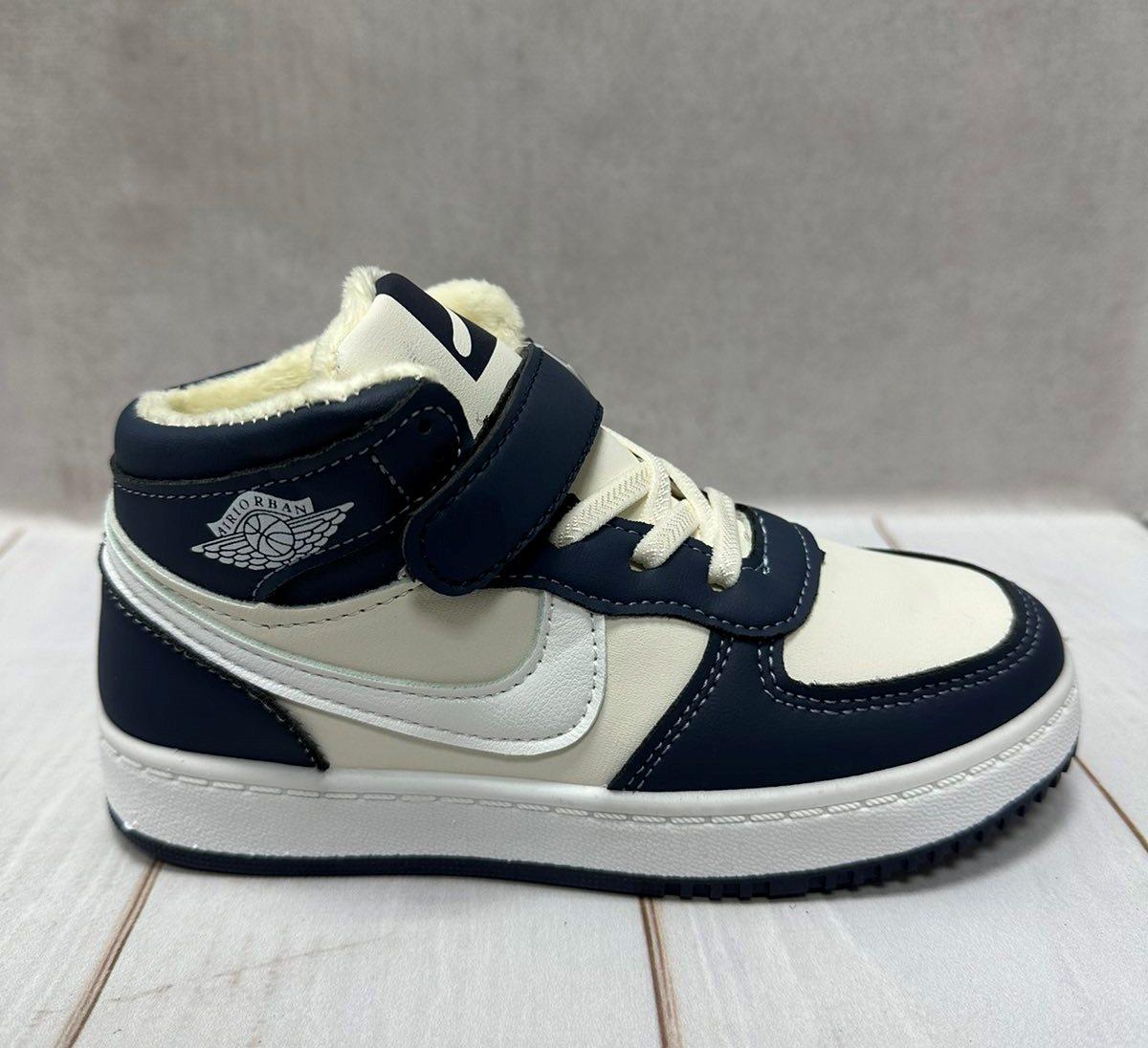 Кроссовки хайтопы детские Paliament для мальчика р. 32 Темно-синий (12634370)