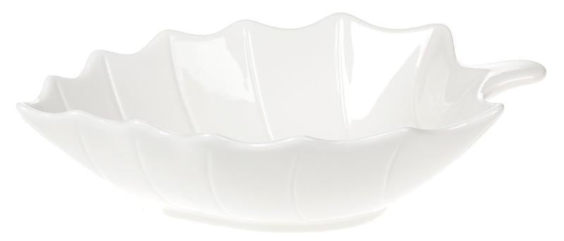 Набор фарфоровых салатников White City Лист 4 шт. 700 мл Белый - фото 1 Набор фарфоровых салатников White City Лист 4 шт. 700 мл Белый - фото 1