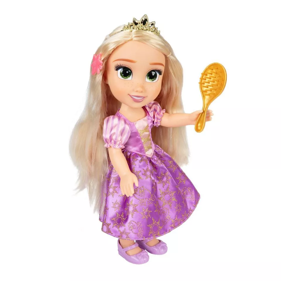 Кукла поющая Disney Princess My Singing Friend Rapunzel Doll & Pascal Figure Hair Accessories 35 см (2520769237) - фото 6