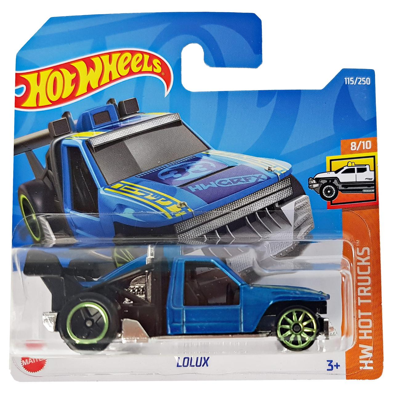Машинка Hot Wheels Mattel Lolux коллекция HW Hot Trucks (HCX16) Машинка Hot Wheels Mattel Lolux коллекция HW Hot Trucks (HCX16)