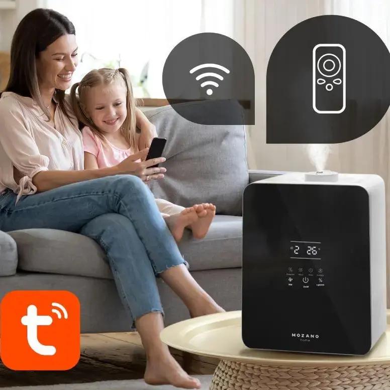Зволожувач Mozano Smart Aqua Care з WiFi та іонізацією 6 л - фото 9