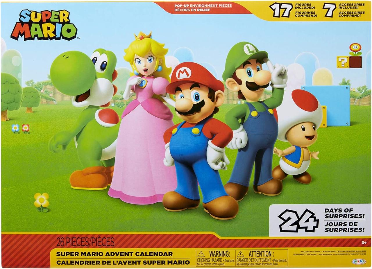 Адвент-календарь Jakks Pacific Super Mario Адвент-календарь Jakks Pacific Super Mario