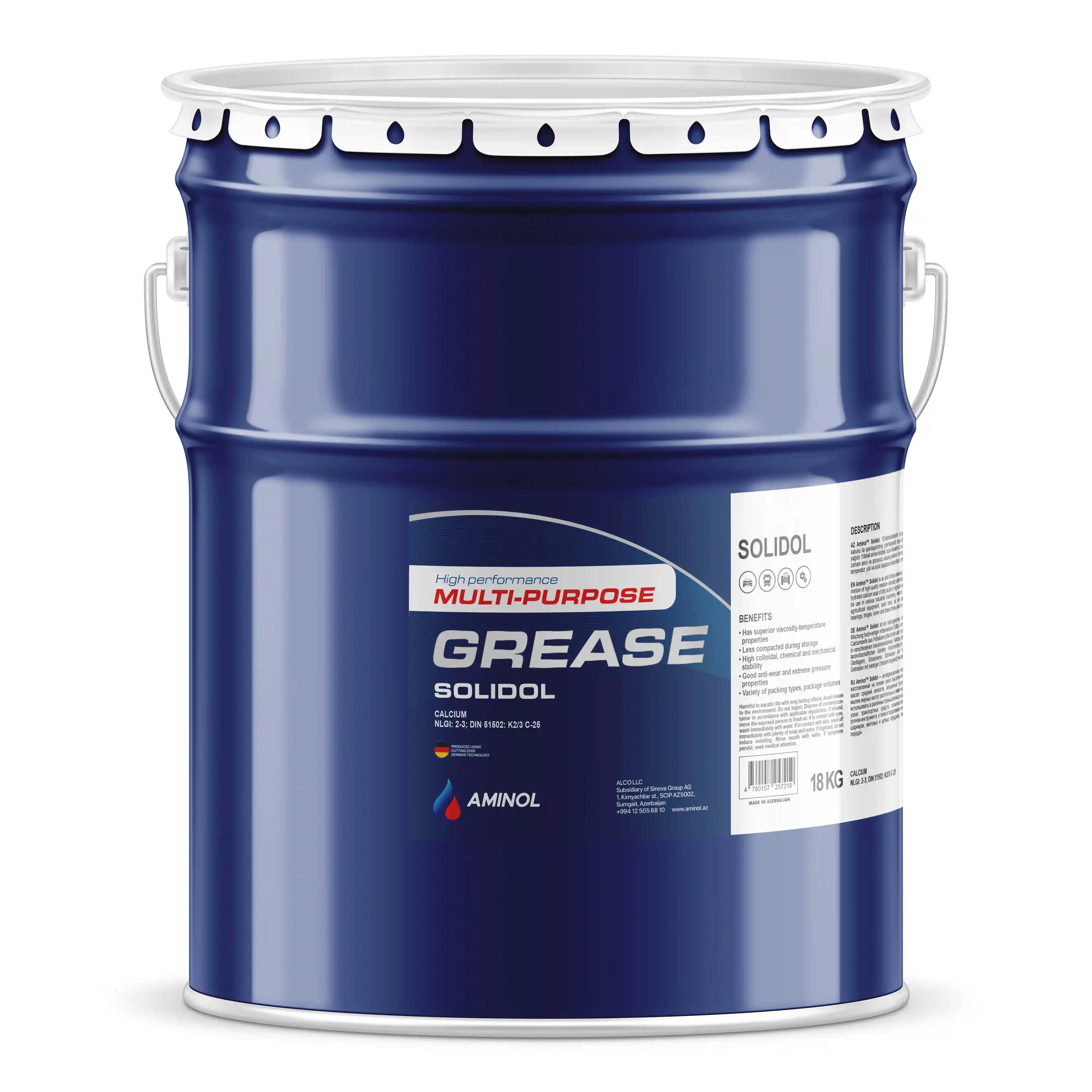 Смазка Aminol Солидол 18 кг (AM217300)
