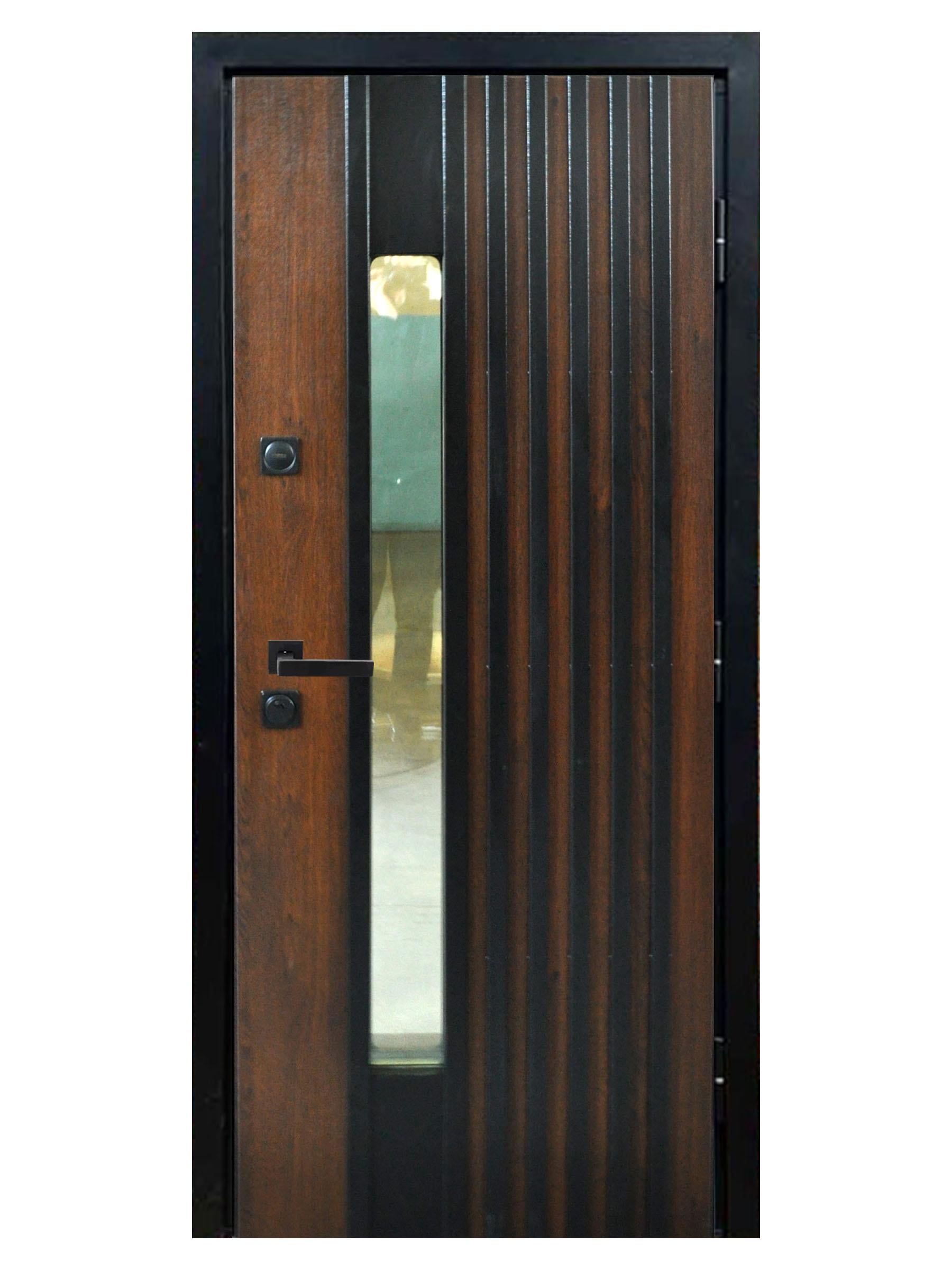 Двері вхідні Максимум NPL26 2040х960 мм Дуб темний (22500951) Двері вхідні Максимум NPL26 2040х960 мм Дуб темний (22500951)