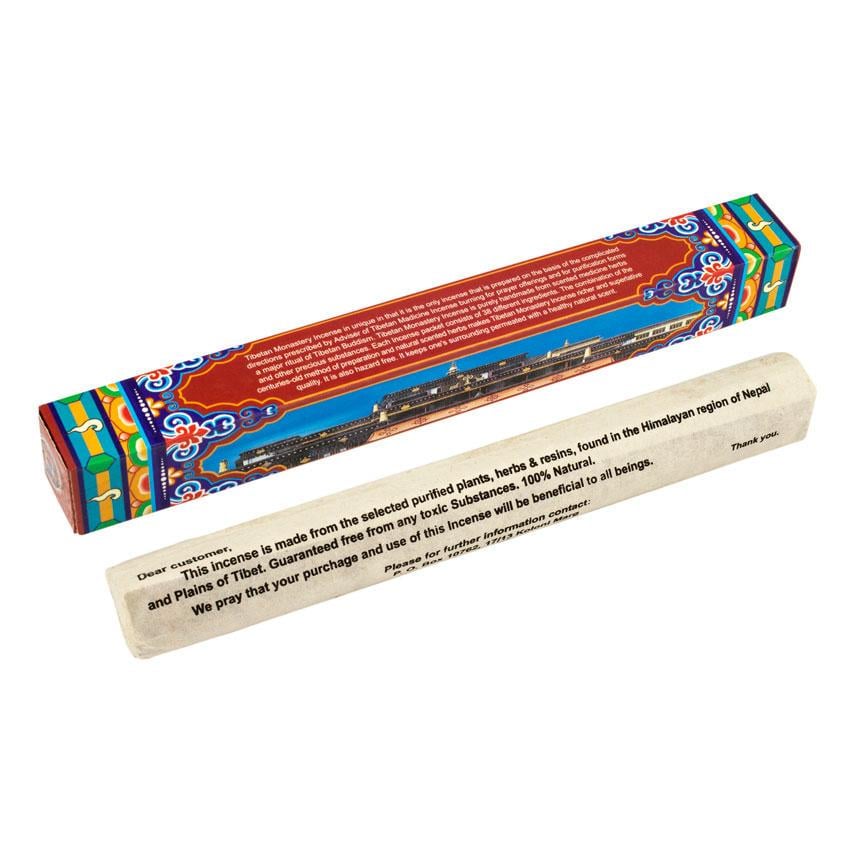 Благовония Тибетские M Монастырские Tibetan Monastery Incense box 27х3х3 см (04034) - фото 2