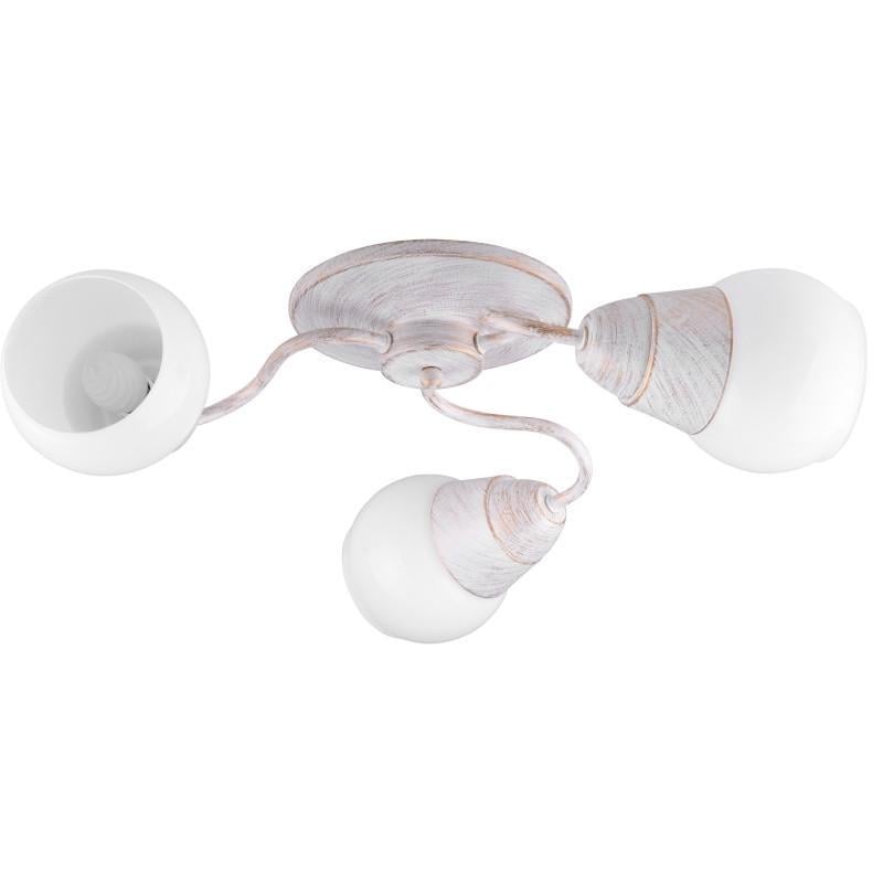 Люстра классическая потолочная в спальне Brille E14 40W WH LK-554C/3 22-907