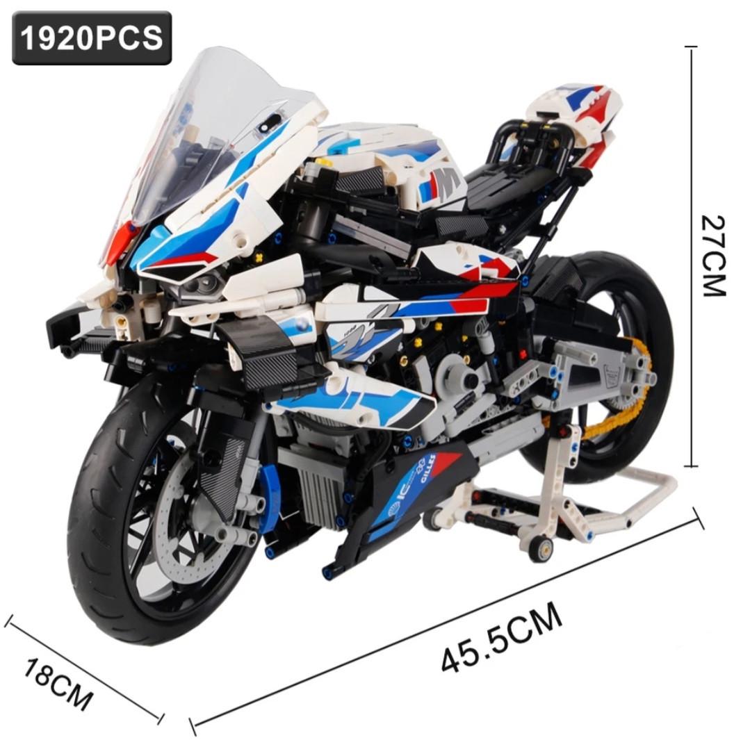 Конструктор Technic мотоцикл BMW M 1000RR 1920 деталей (0069) - фото 7