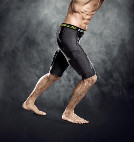 Термошорты Select Compression shorts with pads 6421 XL Черный (564210-010) - фото 3