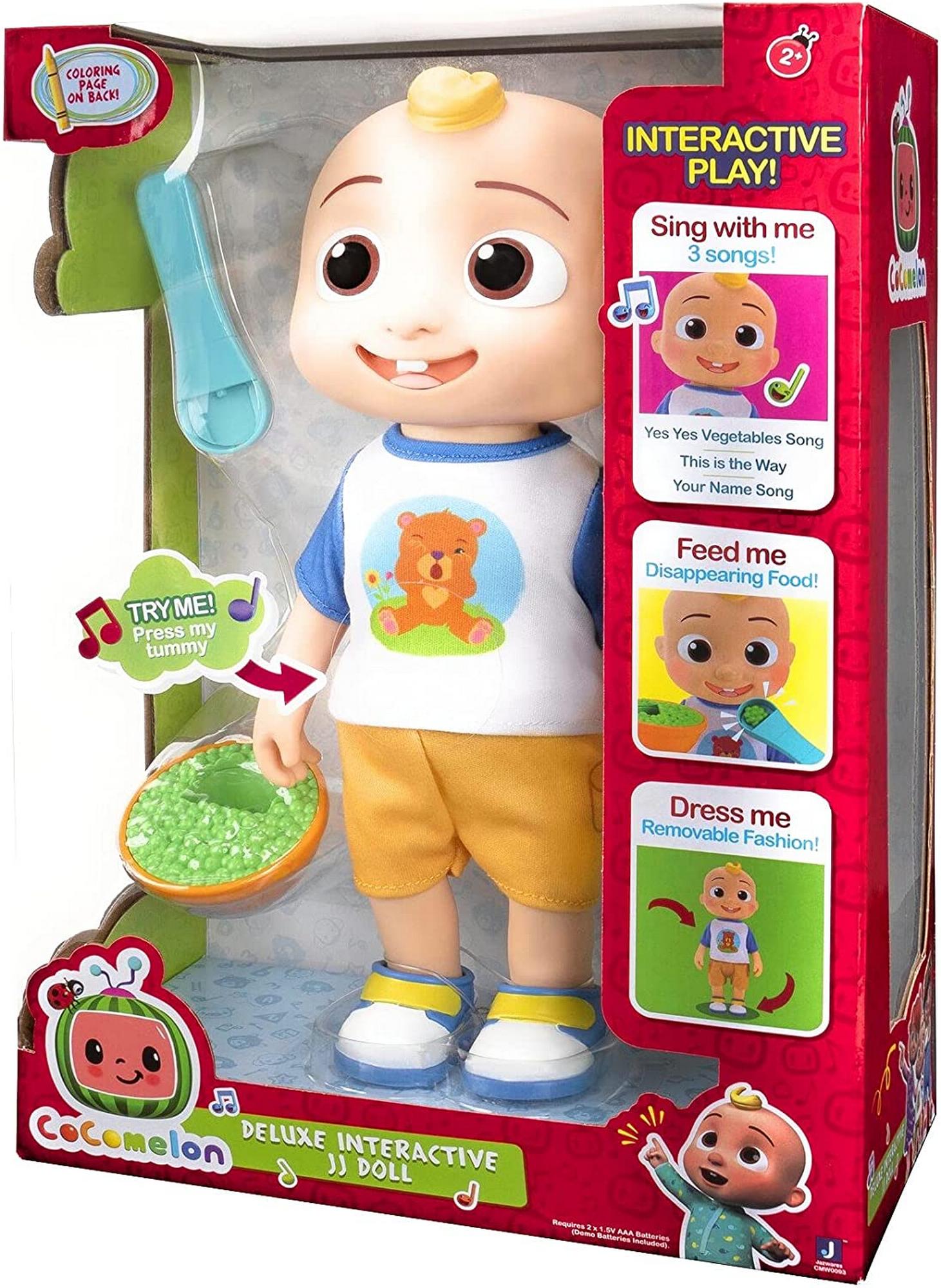 Интерактивная игрушка CoComelon Deluxe Interactive JJ Doll Джей Джей (CMW0058) - фото 7