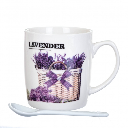 Чашка Букет лаванды 200 мл (8201-002)2