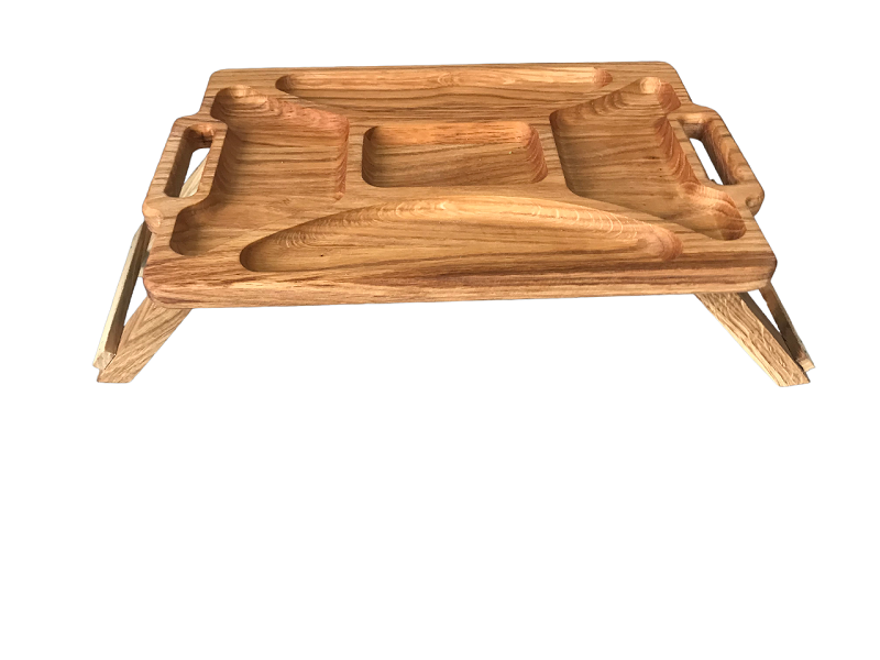 Поднос деревянный 50x30 см Дуб - фото 2 Поднос деревянный 50x30 см Дуб - фото 2