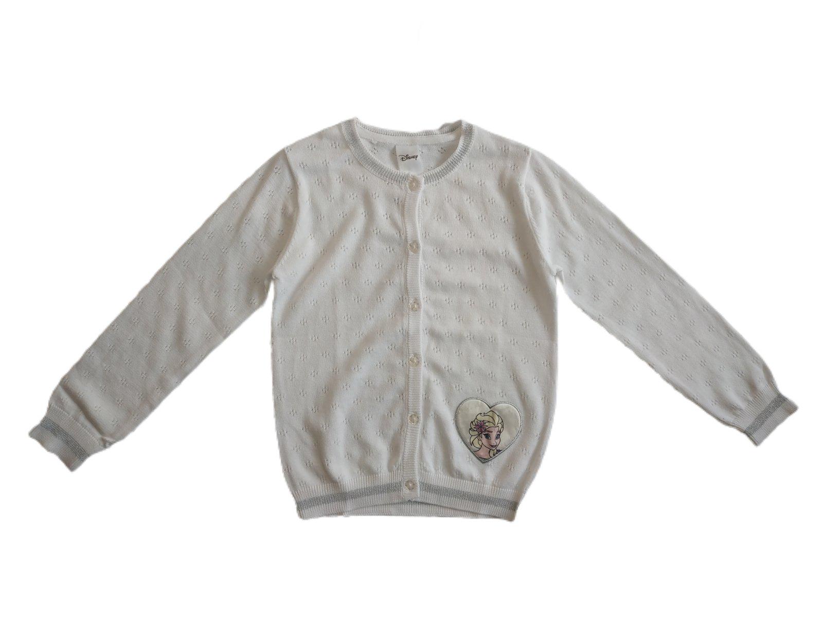 Кардиган детский для девочки C&A 116 см Белый (386501)