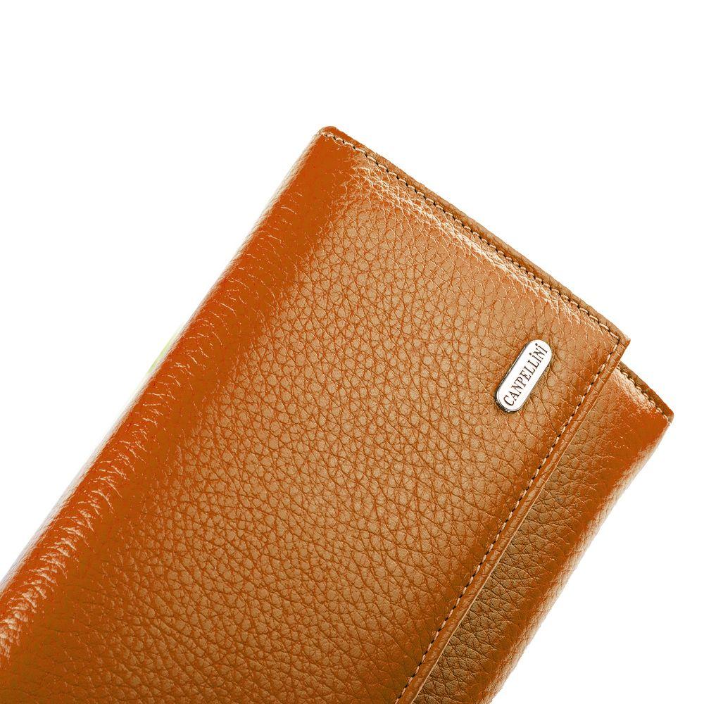 Кошелек женский кожаный CANPELLINI 1205 Коричневый - фото 6 Кошелек женский кожаный CANPELLINI 1205 Коричневый - фото 6