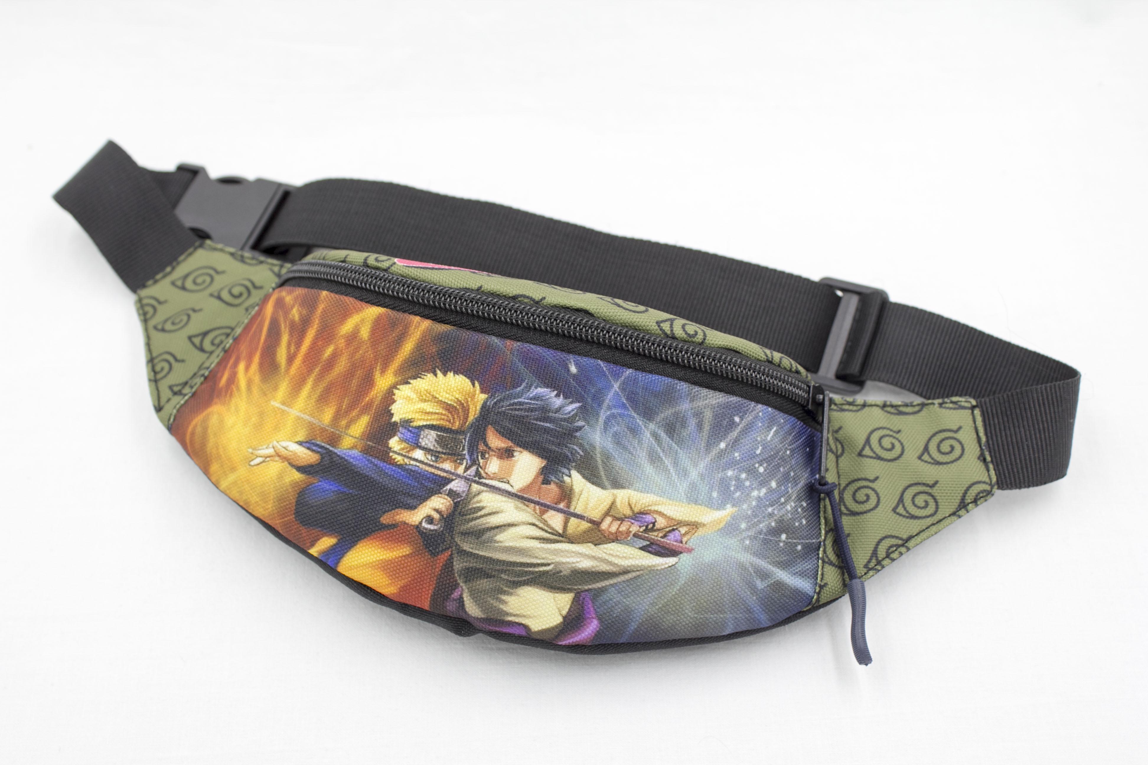 Сумка бананка для хлопчика з регулюючим ремінцем 4-8 років Наруто (Д-015) - фото 1